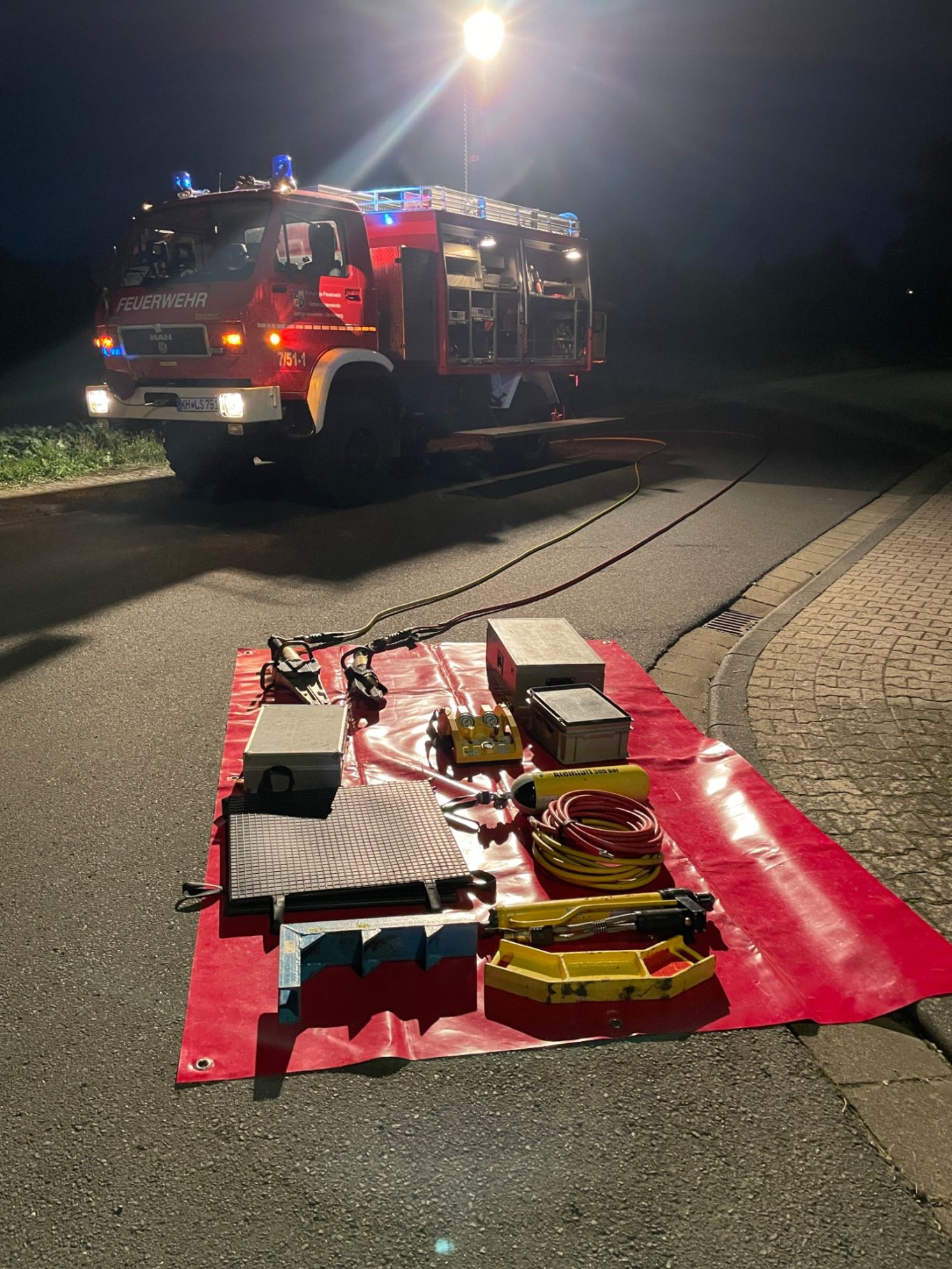 Übung: Technische Hilfeleistung